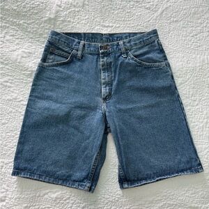 Wrangler Vintage Men's Blue Denim Shorts